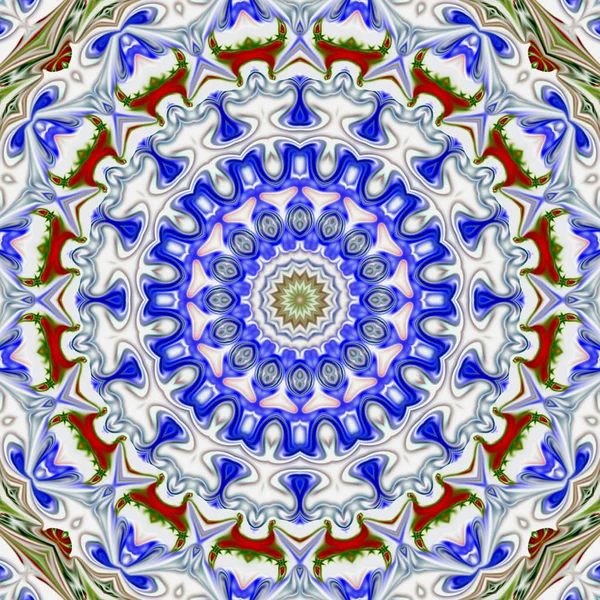 Renkli dijital sanat, oryantal model, geometrik doku, mistik motifi, arka plan, fantastik tasarım. 