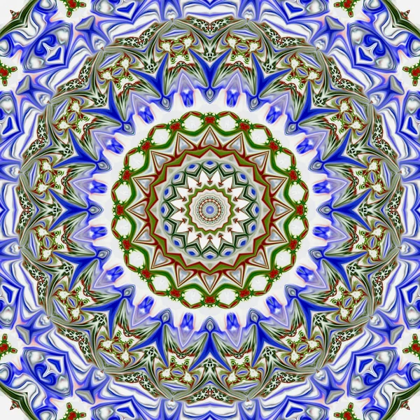 Renkli dijital sanat, oryantal model, geometrik doku, mistik motifi, arka plan, fantastik tasarım. 