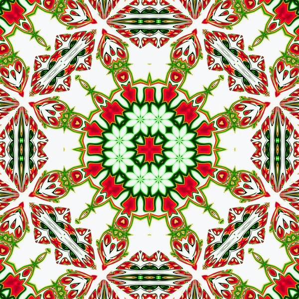 Renkli dijital sanat, oryantal model, geometrik doku, mistik motifi, arka plan, fantastik tasarım. 