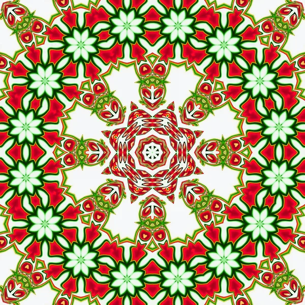 Renkli dijital sanat, oryantal model, geometrik doku, mistik motifi, arka plan, fantastik tasarım. 