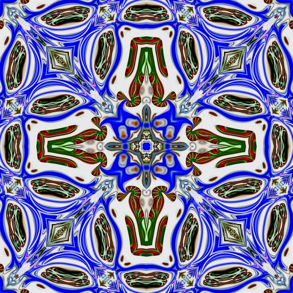 Renkli dijital sanat, oryantal model, geometrik doku, mistik motifi, arka plan, fantastik tasarım. 