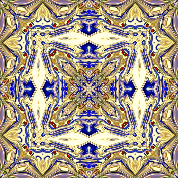 Renkli dijital sanat, oryantal model, geometrik doku, mistik motifi, arka plan, fantastik tasarım. 