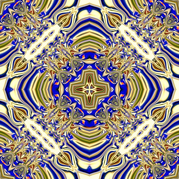 Renkli dijital sanat, oryantal model, geometrik doku, mistik motifi, arka plan, fantastik tasarım. 