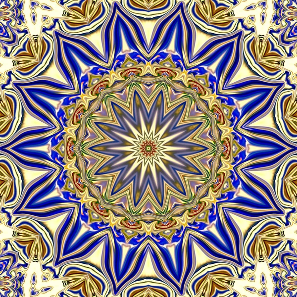 Renkli dijital sanat, oryantal model, geometrik doku, mistik motifi, arka plan, fantastik tasarım. 