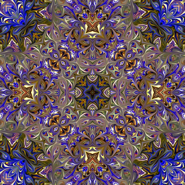 Renkli dijital sanat, oryantal model, geometrik doku, mistik motifi, arka plan, fantastik tasarım. 