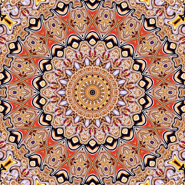 Renkli dijital sanat, oryantal model, geometrik doku, mistik motifi, arka plan, fantastik tasarım. 