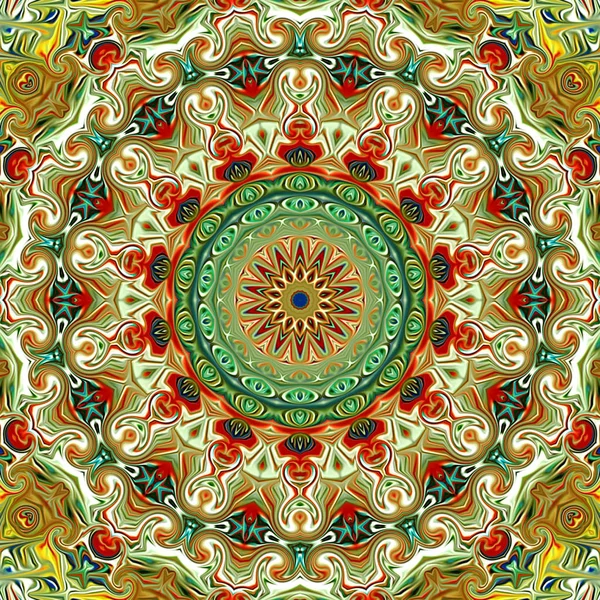 Renkli dijital sanat, oryantal model, geometrik doku, arka plan, 