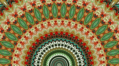 Renkli dijital sanat, oryantal model, geometrik doku, arka plan, 