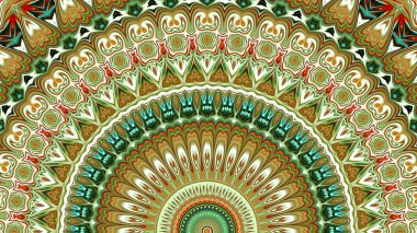 Renkli dijital sanat, oryantal model, geometrik doku, arka plan, 