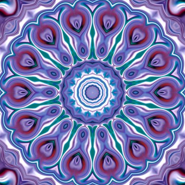 Renkli dijital sanat, oryantal model, geometrik doku, arka plan, 