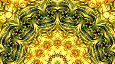 Renkli dijital sanat, oryantal model, geometrik doku, arka plan, 