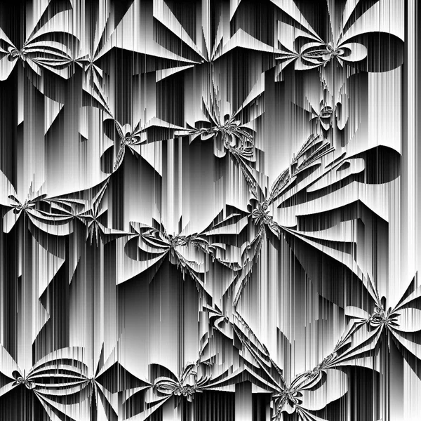 Барвисте Цифрове Мистецтво Східний Візерунок Геометрична Текстура Абстрактний Фон — стокове фото