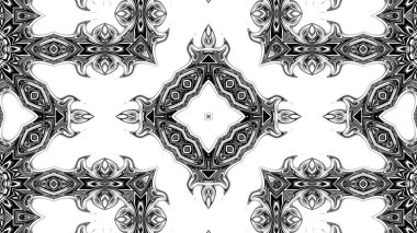 Renkli dijital sanat, oryantal model, geometrik doku, arka plan, 