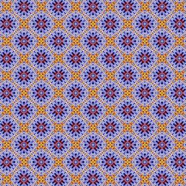 Renkli dijital sanat, oryantal model, geometrik doku, arka plan, 