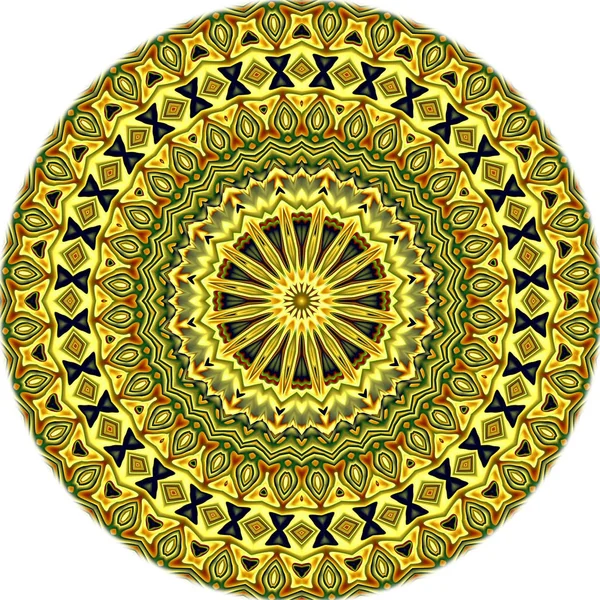 Kolorowe Sztuki Cyfrowej Orientalny Wzór Geometryczne Tekstury Streszczenie Tło — Zdjęcie stockowe