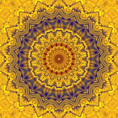 Renkli dijital sanat, oryantal model, geometrik doku, arka plan, 