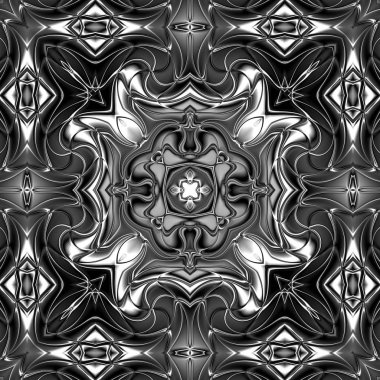 Renkli dijital sanat, oryantal model, geometrik doku, arka plan, 