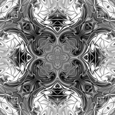 Renkli dijital sanat, oryantal model, geometrik doku, arka plan, 