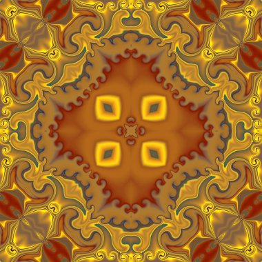 Renkli dijital sanat, oryantal model, geometrik doku, arka plan, 