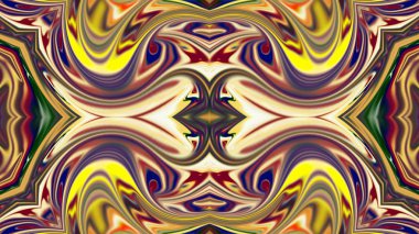 Renkli dijital sanat, oryantal model, geometrik doku, arka plan, 