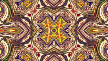 Renkli dijital sanat, oryantal model, geometrik doku, arka plan, 