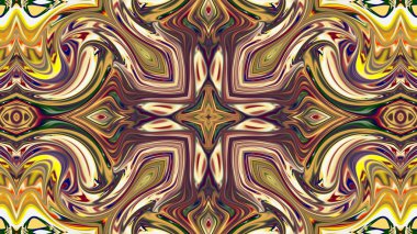 Renkli dijital sanat, oryantal model, geometrik doku, arka plan, 