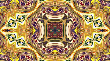 Renkli dijital sanat, oryantal model, geometrik doku, arka plan, 