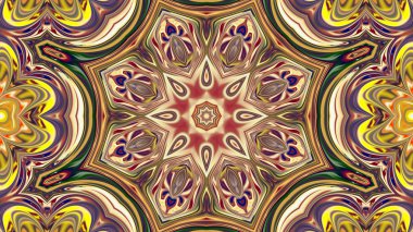 Renkli dijital sanat, oryantal model, geometrik doku, arka plan, 