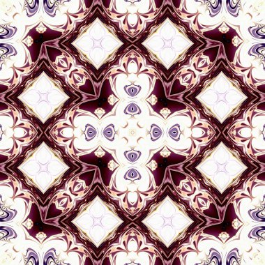 Renkli dijital sanat, oryantal model, geometrik doku, arka plan