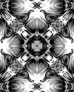 Renkli dijital sanat, oryantal model, geometrik doku, arka plan