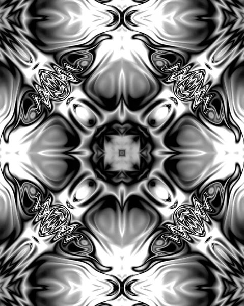 Барвисте Цифрове Мистецтво Східний Візерунок Геометрична Текстура Абстрактний Фон — стокове фото