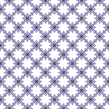 Renkli dijital sanat, oryantal model, geometrik doku, arka plan