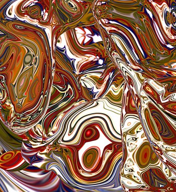 Renkli dijital sanat, oryantal model, geometrik doku, arka plan