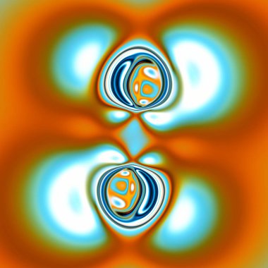 Renkli dijital sanat, oryantal model, geometrik doku, arka plan 