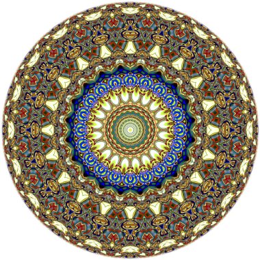 dijital sanat, oryantal model, geometrik doku, arka plan 
