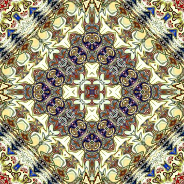 dijital sanat, oryantal model, geometrik doku, arka plan 