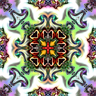 dijital sanat, oryantal model, geometrik doku, arka plan 