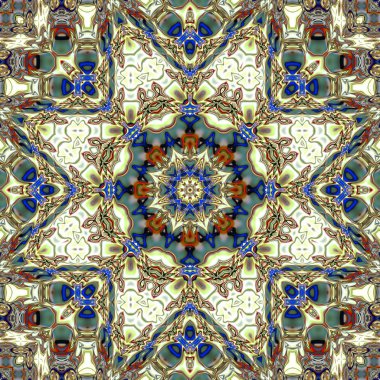 dijital sanat, oryantal model, geometrik doku, arka plan 