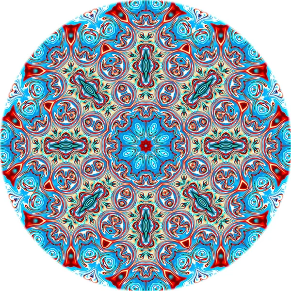 Arte Digital Patrón Oriental Textura Geométrica Fondo Abstracto — Foto de Stock