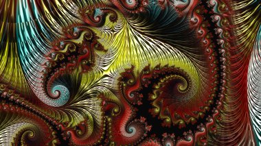 dijital sanat, oryantal model, Fraktal tasarım, geometrik doku, arka plan 