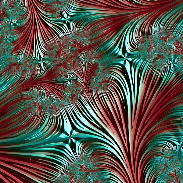 Obras Arte Digitales Diseño Fractal Textura Geométrica Fondo Abstracto —  Fotos de Stock