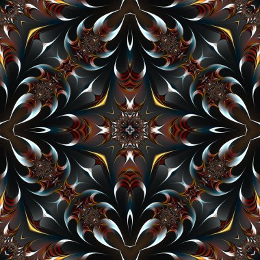 geometrik doku, arka plan, fraktal tasarım,