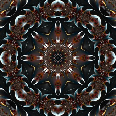 geometrik doku, arka plan, fraktal tasarım,