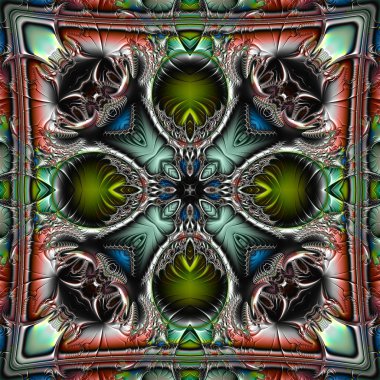 geometrik doku, arka plan, fraktal tasarım,