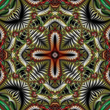 geometrik doku, arka plan, fraktal tasarım,