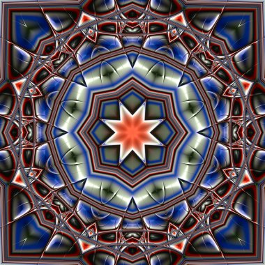 geometrik doku, arka plan, fraktal tasarım,