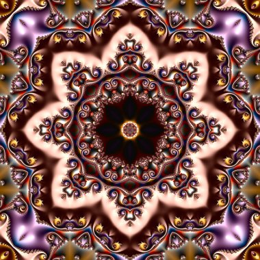 Dijital sanat, geometrik doku, arka plan, fraktal tasarım,