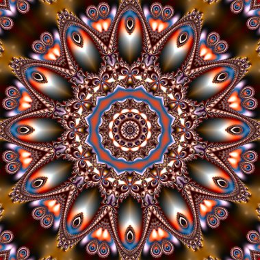 Dijital sanat, geometrik doku, arka plan, fraktal tasarım,