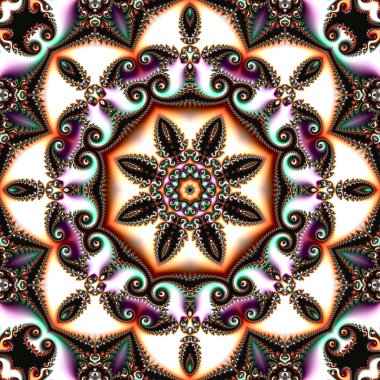 Dijital sanat, geometrik doku, arka plan, fraktal tasarım,