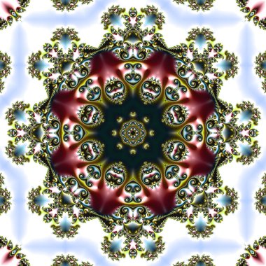 Dijital sanat, geometrik doku, arka plan, fraktal tasarım,